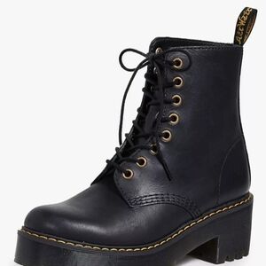 Dr. Martens Mid Calf Leather Boots